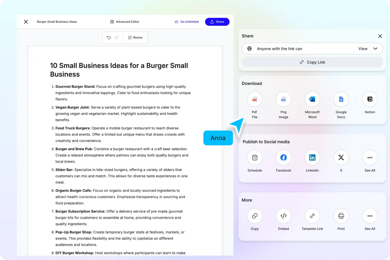  Free AI Small Business Ideas Generator, Free Small Business Idea Maker Online