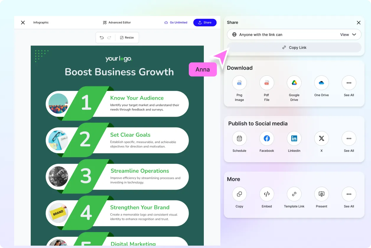 Free AI Infographics Generator, Free Infographics Maker Online