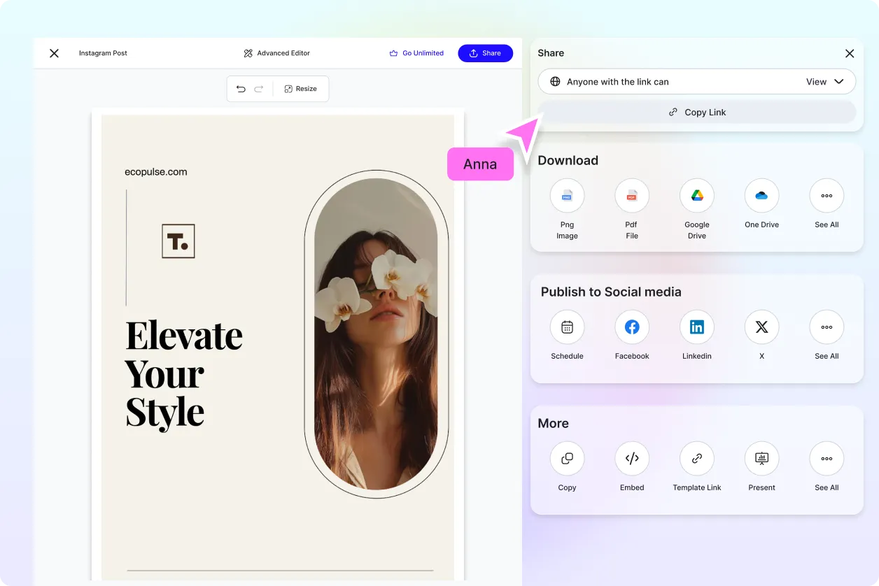 Free AI Instagram Post Generator, Instagram Post Maker Online