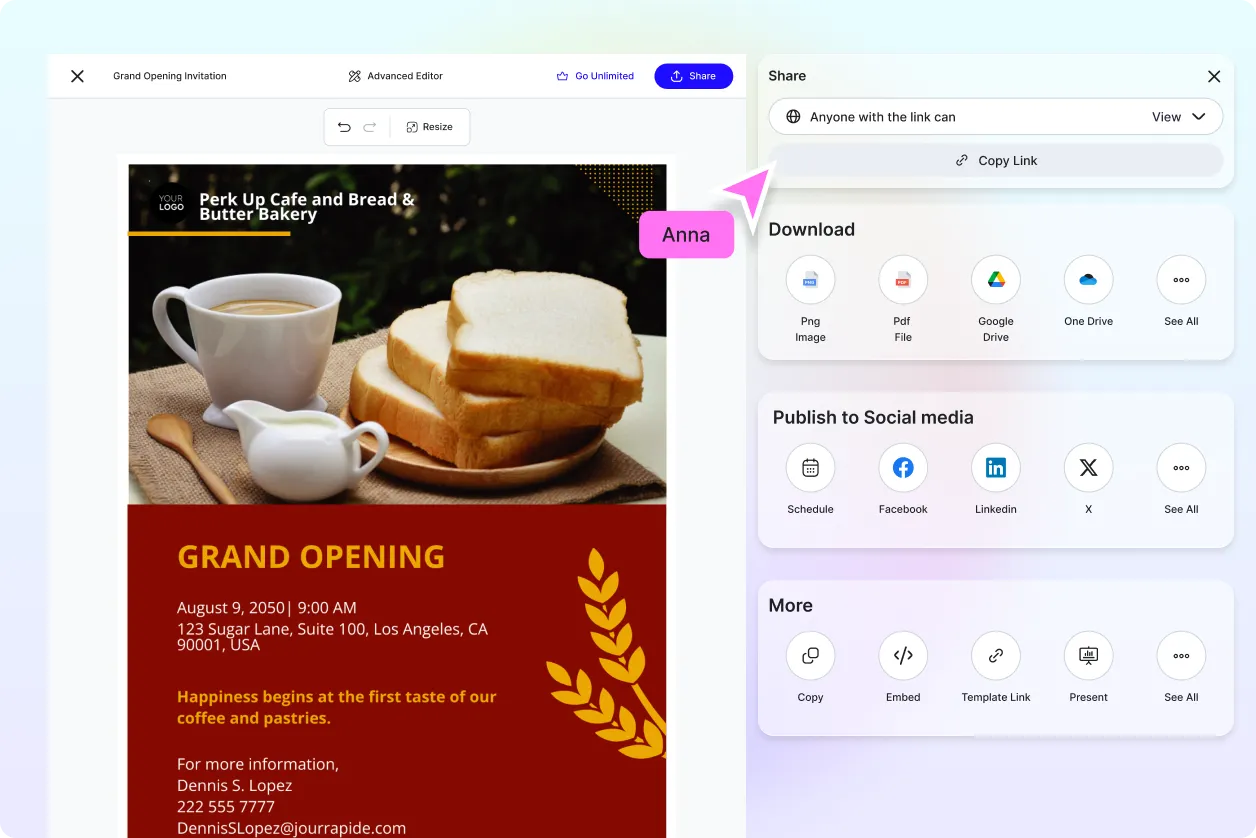 Free AI Invitation Generator for Grand Openings, Free Online Invitation Maker