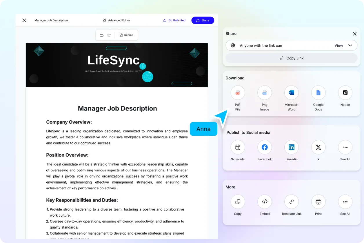 Free AI Job Description Generator, Free Job Description Maker Online