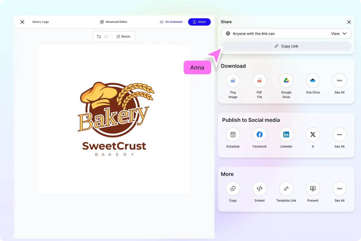Free AI Bakery Logo Generator, Free AI Bakers Logo Maker Online