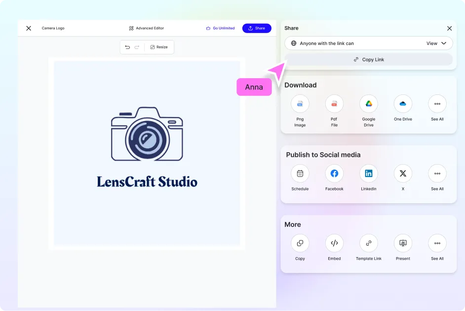Free AI Camera Logo Generator, Free Camera Logo Maker Online