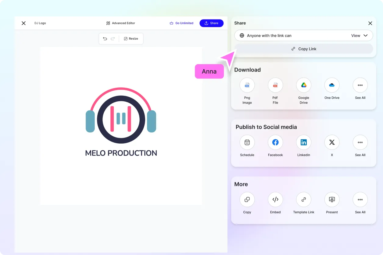 Free AI DJ Logo Generator, Free AI DJ Logo Maker Online