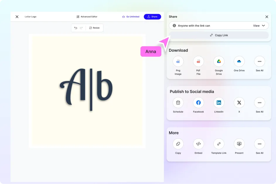 Free AI Letter Logo Generator, Free AI Letter Logo Maker Online