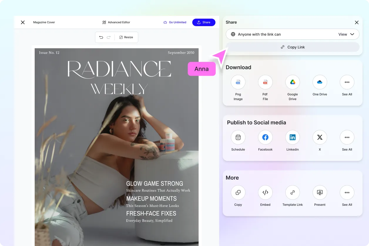 Free AI Magazine Cover Generator, Free Magazine Cover Maker Online