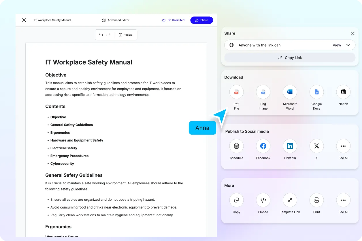  Free AI Workplace Manual Generator, Free Workplace Manual Maker Online