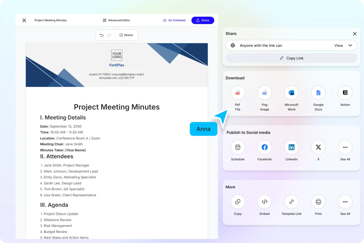 Free AI Meeting Minutes Generator, Free Minutes Minutes Maker Online