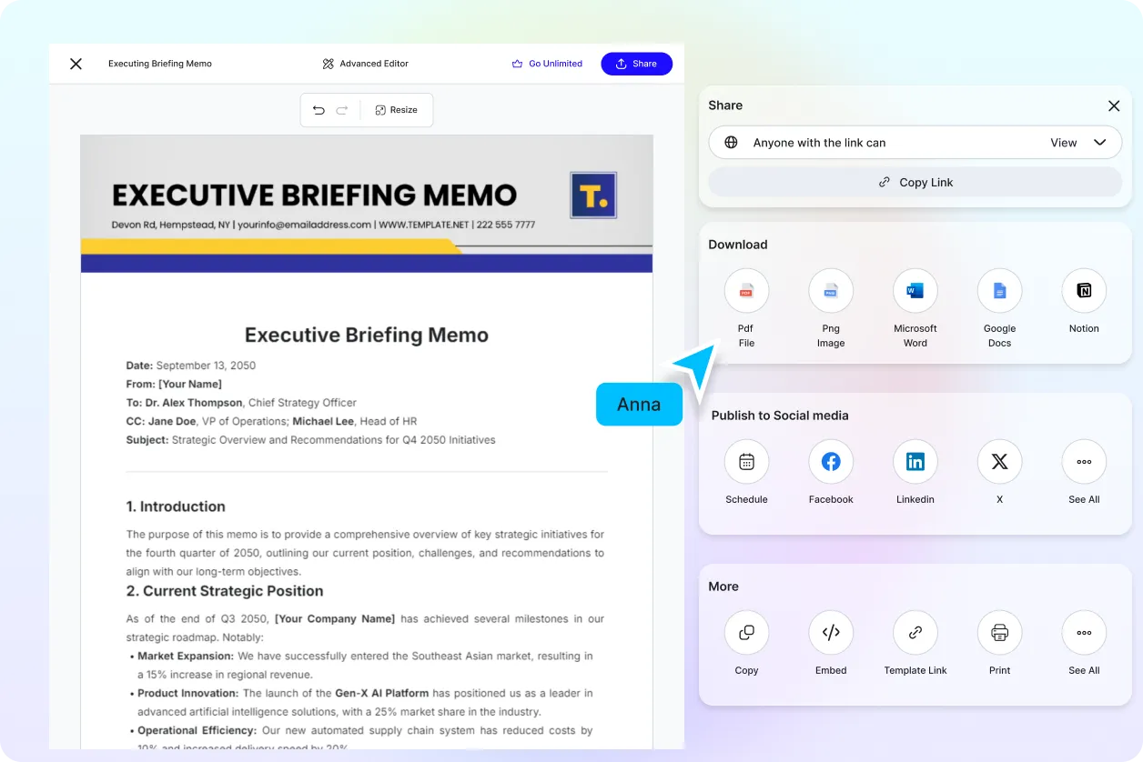 Free AI Memo Generator, Free Memo Maker Online	