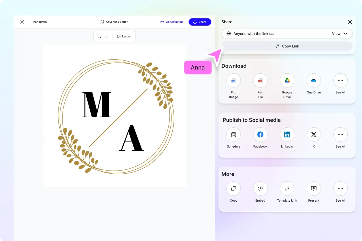 Free AI Monogram Generator, Free Monogram Maker Online