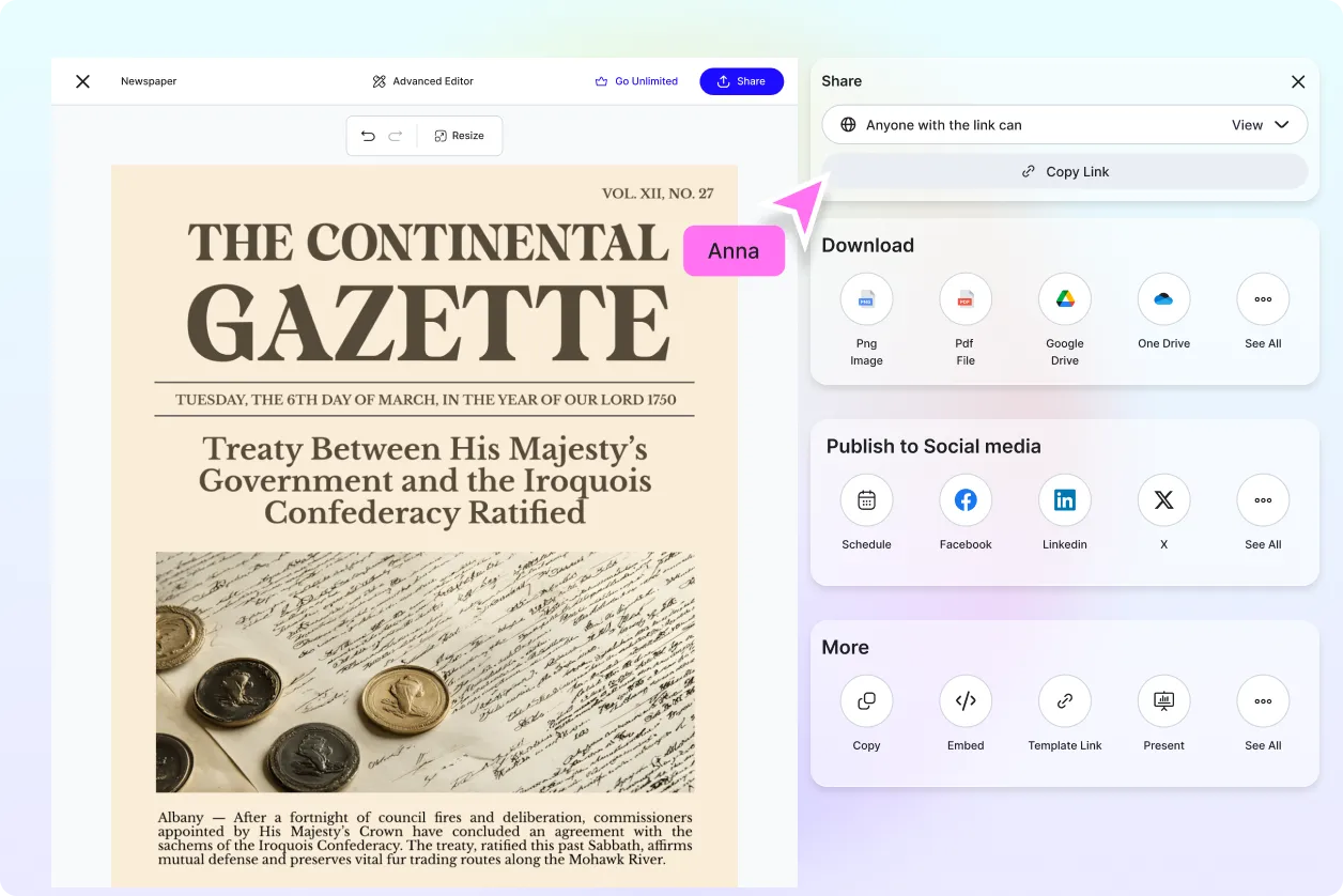 Free AI Newspaper Generator, Free Newspaper Maker Online