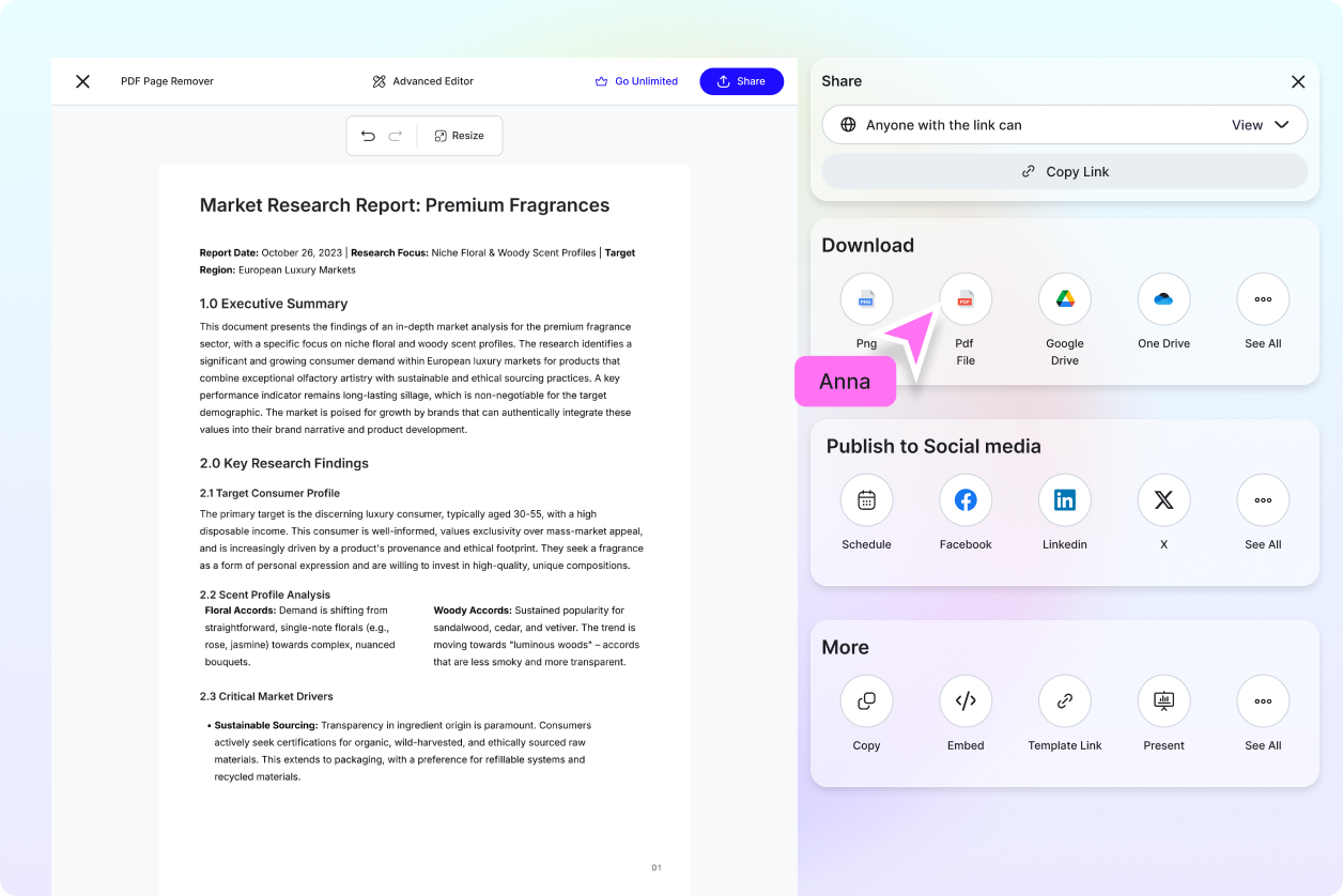 Free AI PDF Page Remover, Remove Pages from PDF