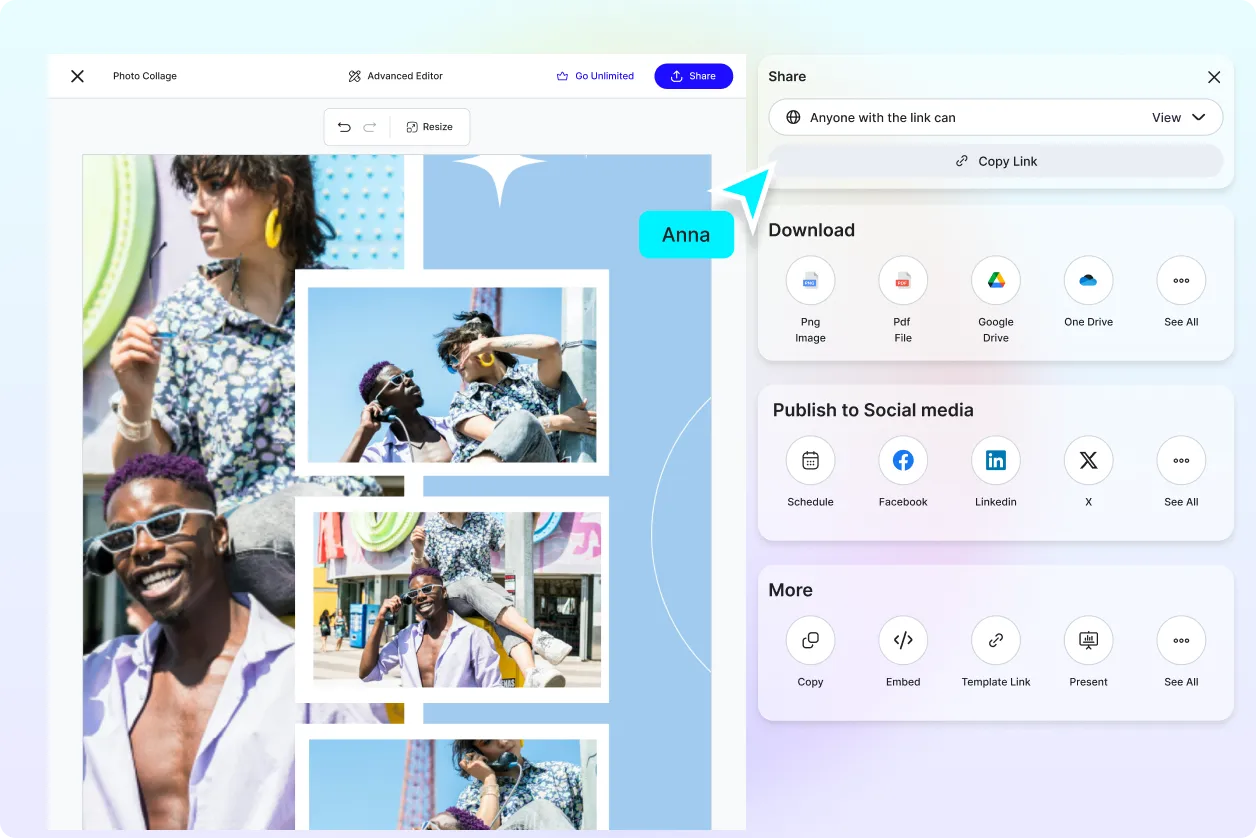 Free AI Photo Collage Generator, Free Photo Collage Maker Online