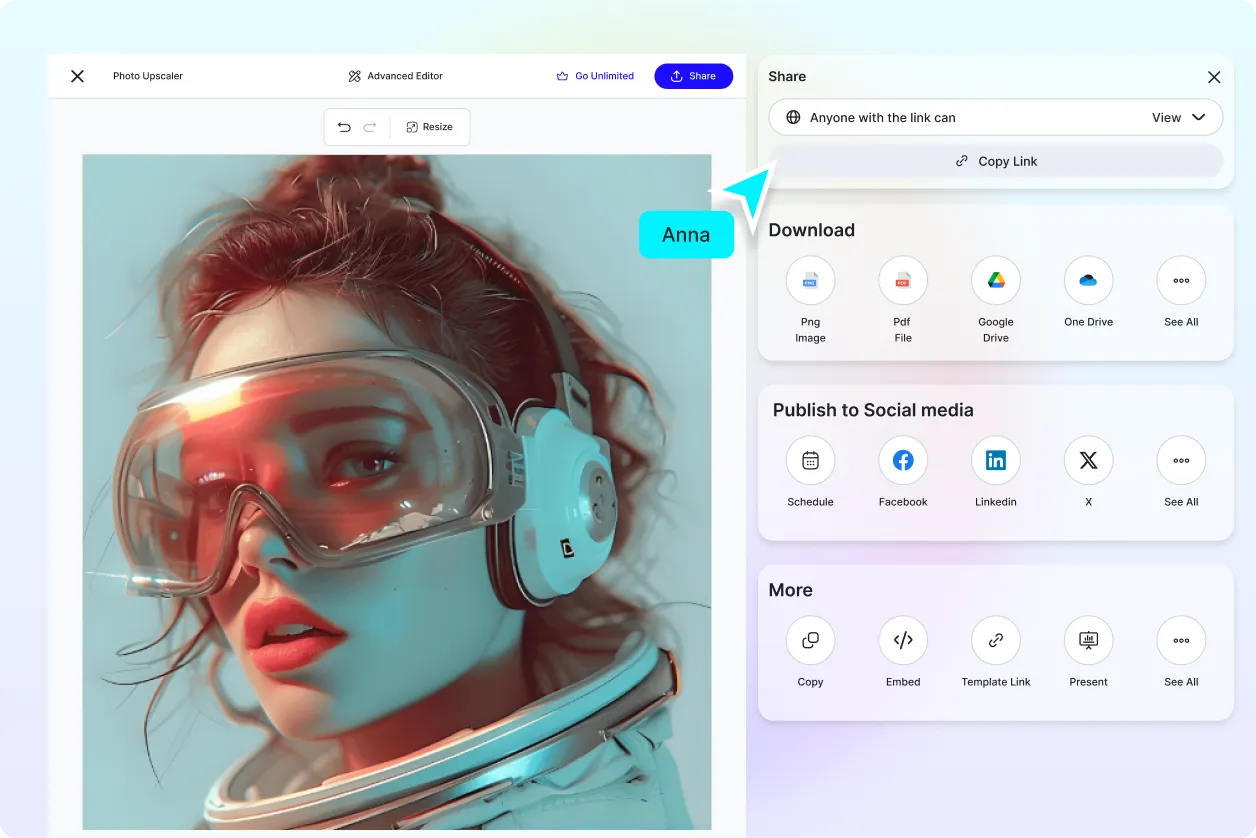 Free AI Upscale Photo Editor, Free Upscale Photo Maker Online