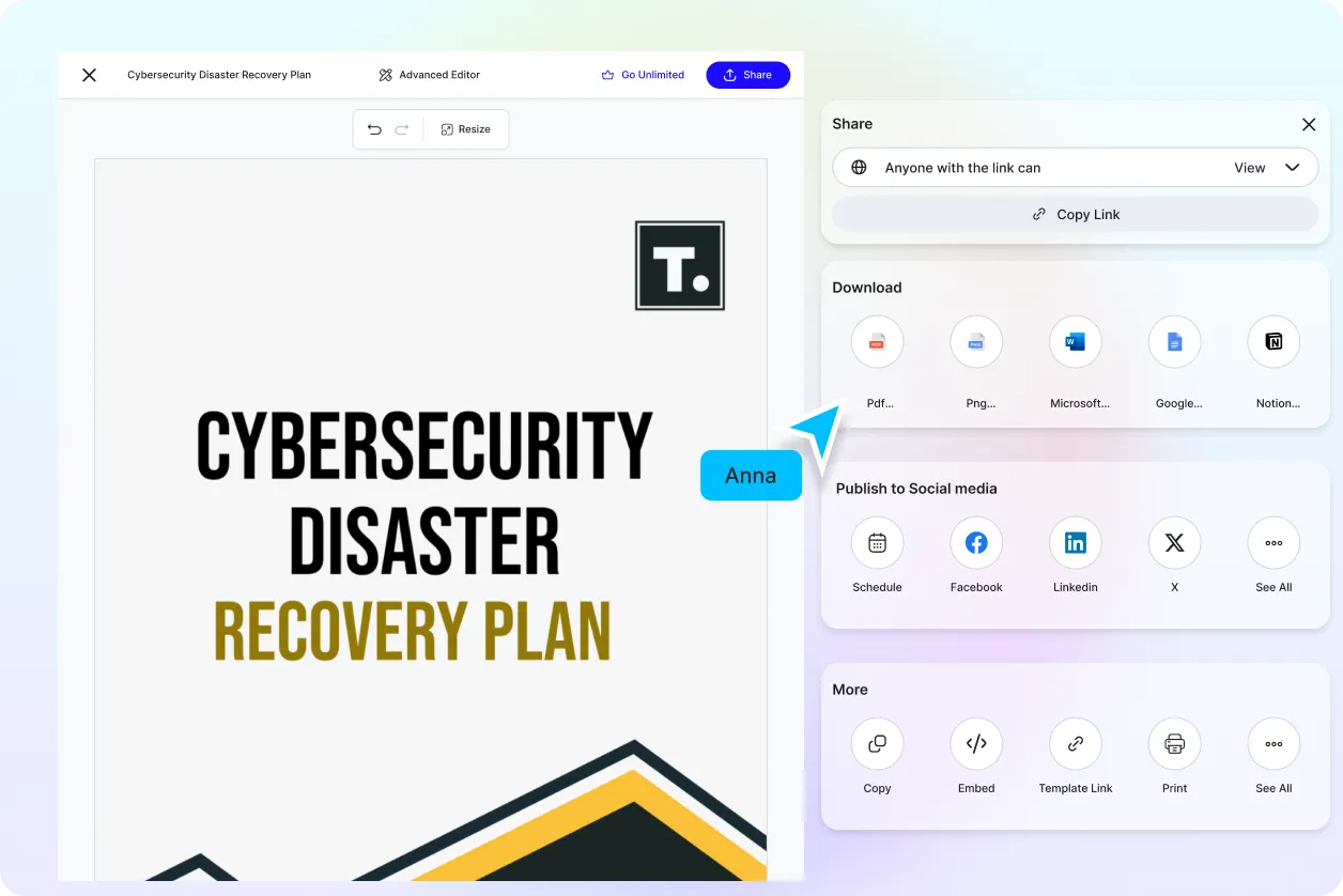 Free AI Disaster Recovery Plan Generator, Free Plan Maker Online