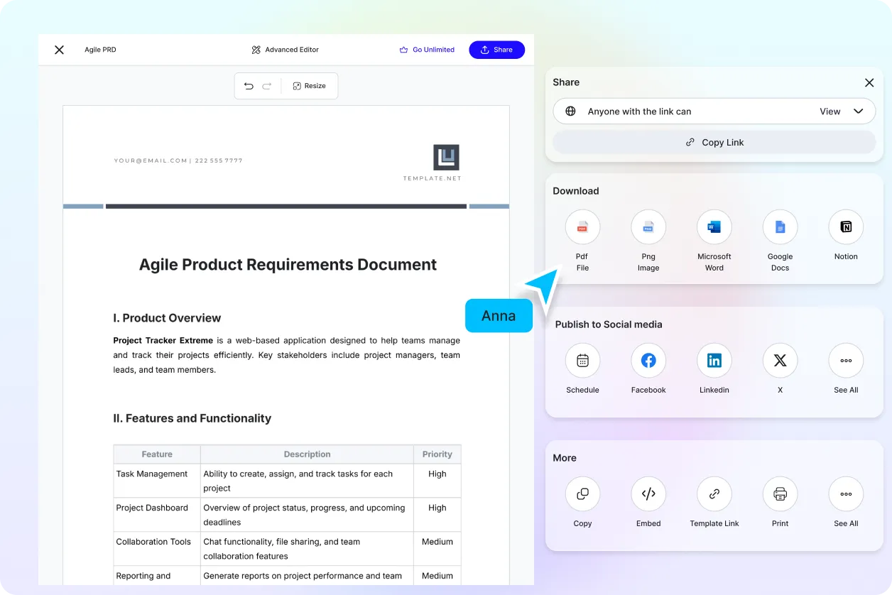Free AI PRD Generator, Free Product Requirements Document Maker Online