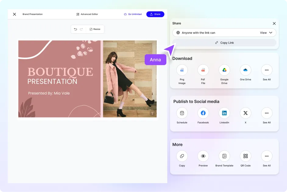 Free AI Brand Presentation Generator, Free Brand Presentation Maker Online