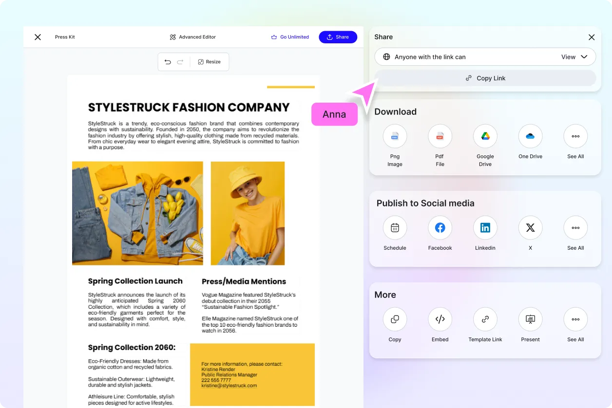 Free AI Press Kit Generator, Free Press Kit Maker Online