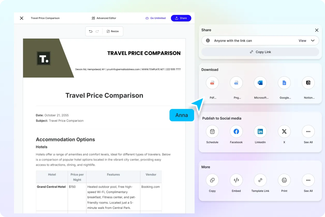 Free AI Price Comparison Generator, Free Price Comparison Maker Online