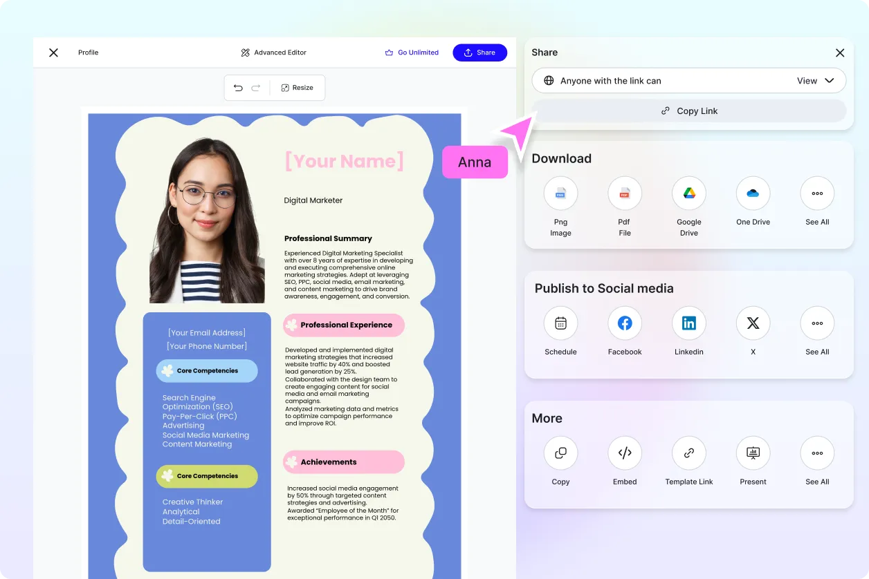Free AI Profile Generator, Free AI Profile Maker Online