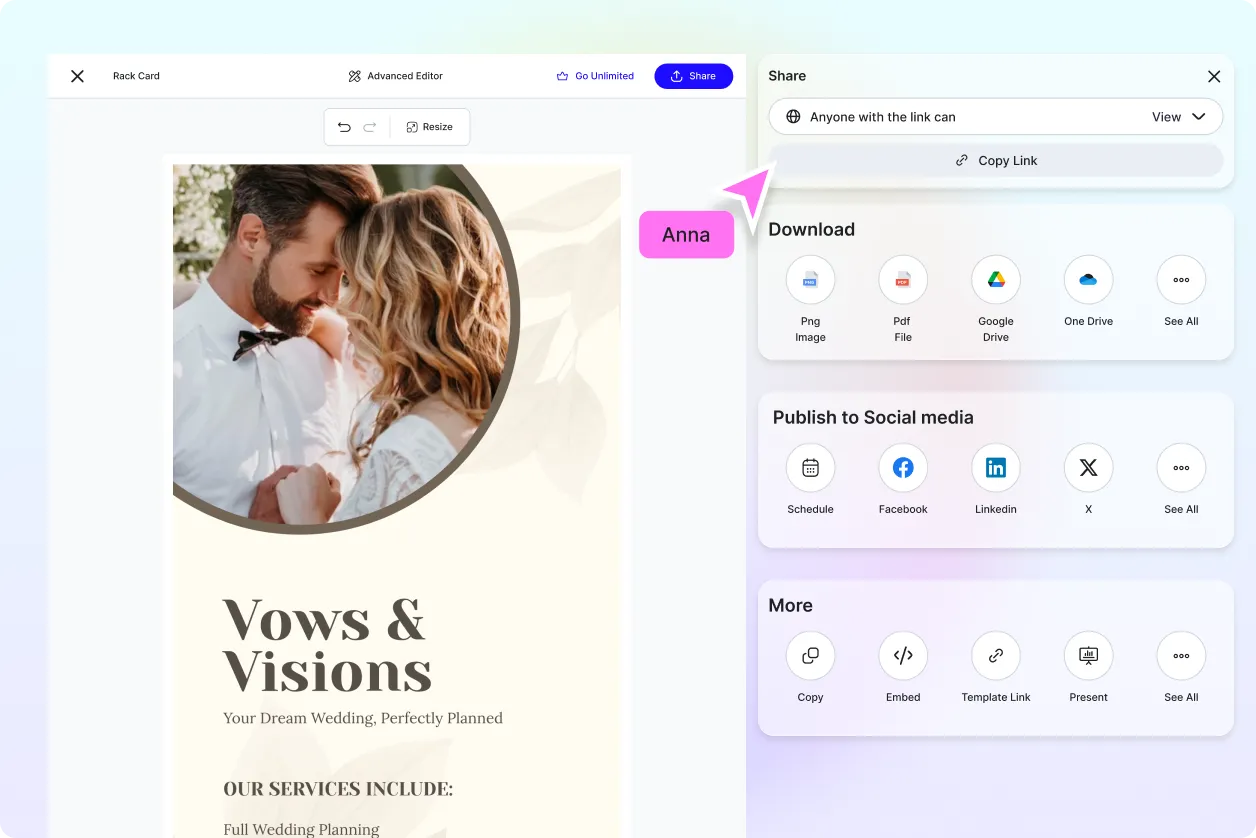 Free AI Rack Card Generator, Free Rack Card Maker Online