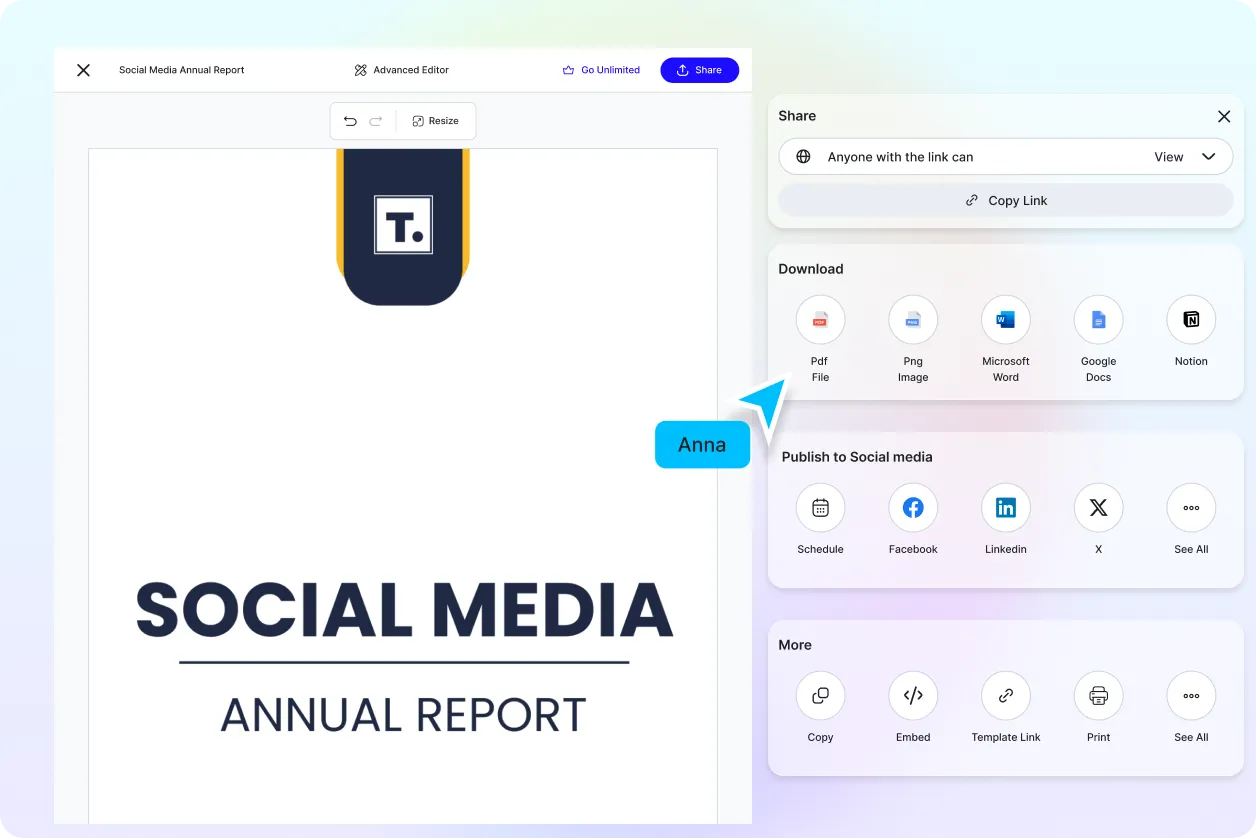 Free AI Social Media Report Generator, Free Social Media Report Maker Online