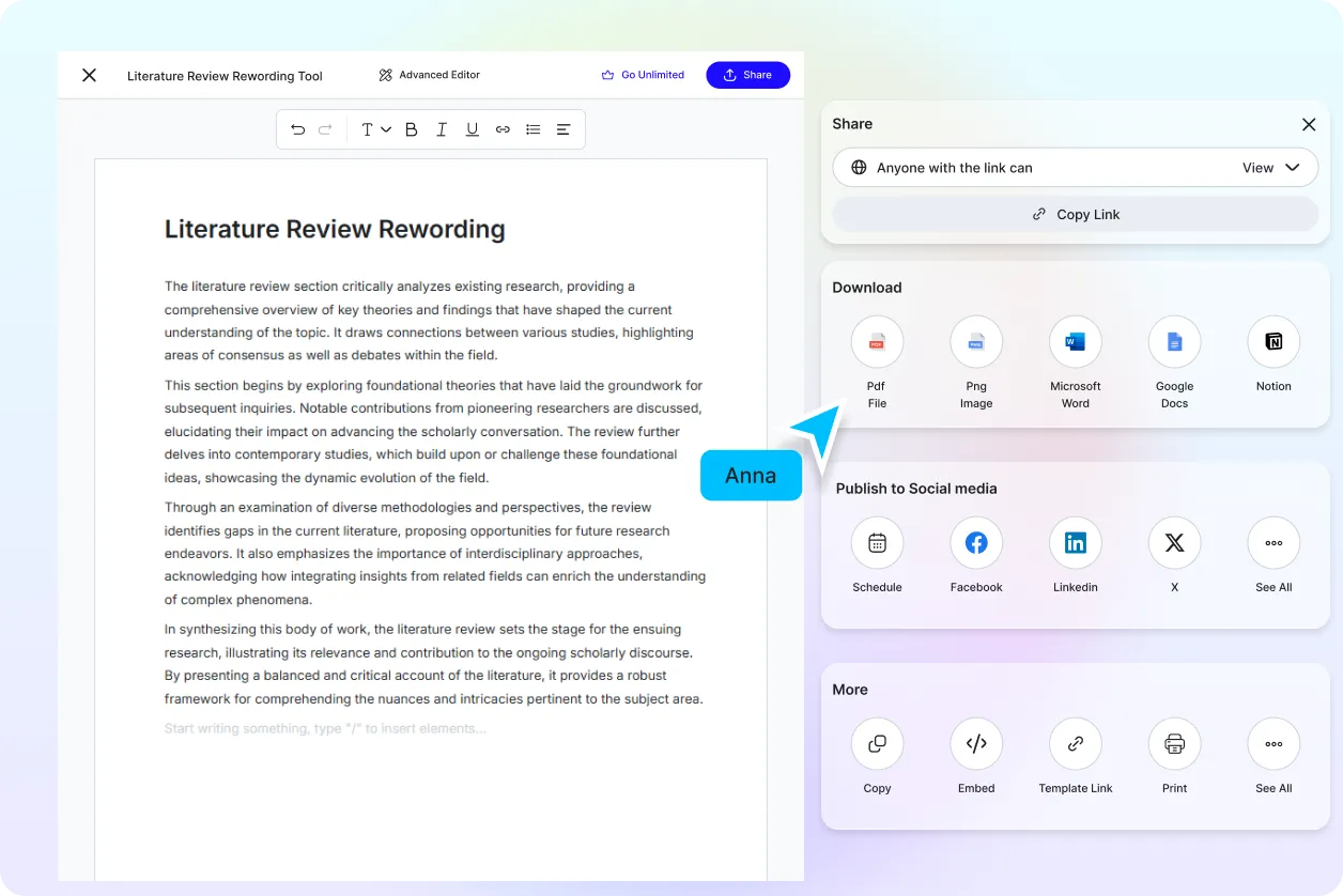 Free AI Rewording Tool, Online Text Rewriter & Paraphraser