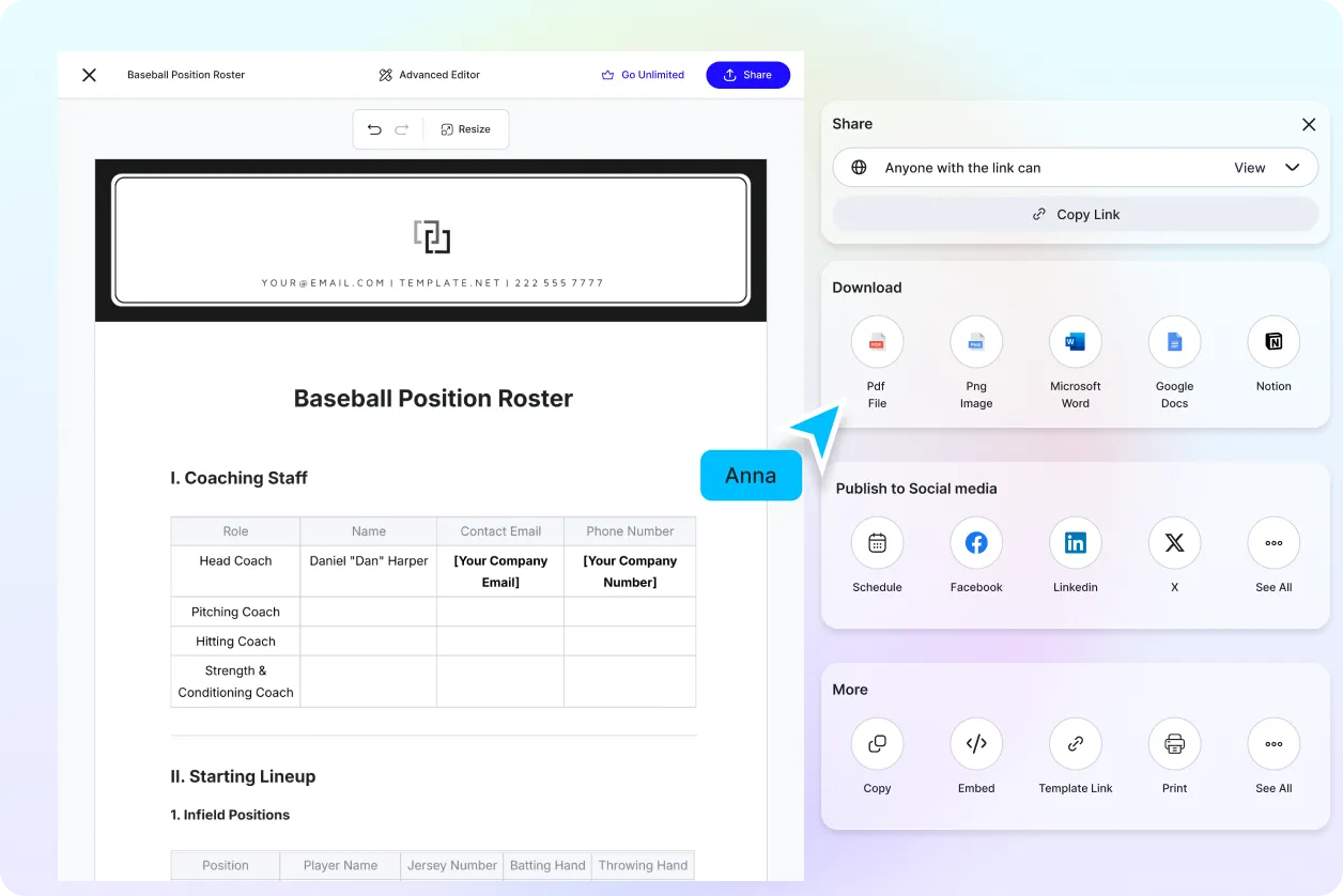 Free AI Roster Generator, AI Roster Maker Online