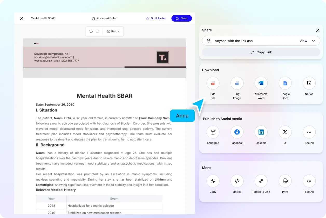 Free AI SBAR Generator, AI SBAR Format Maker Online