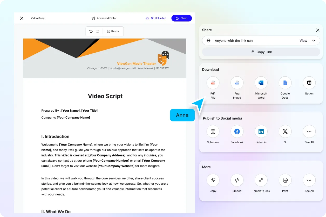 Free AI Script Generator, Free Script Maker Online