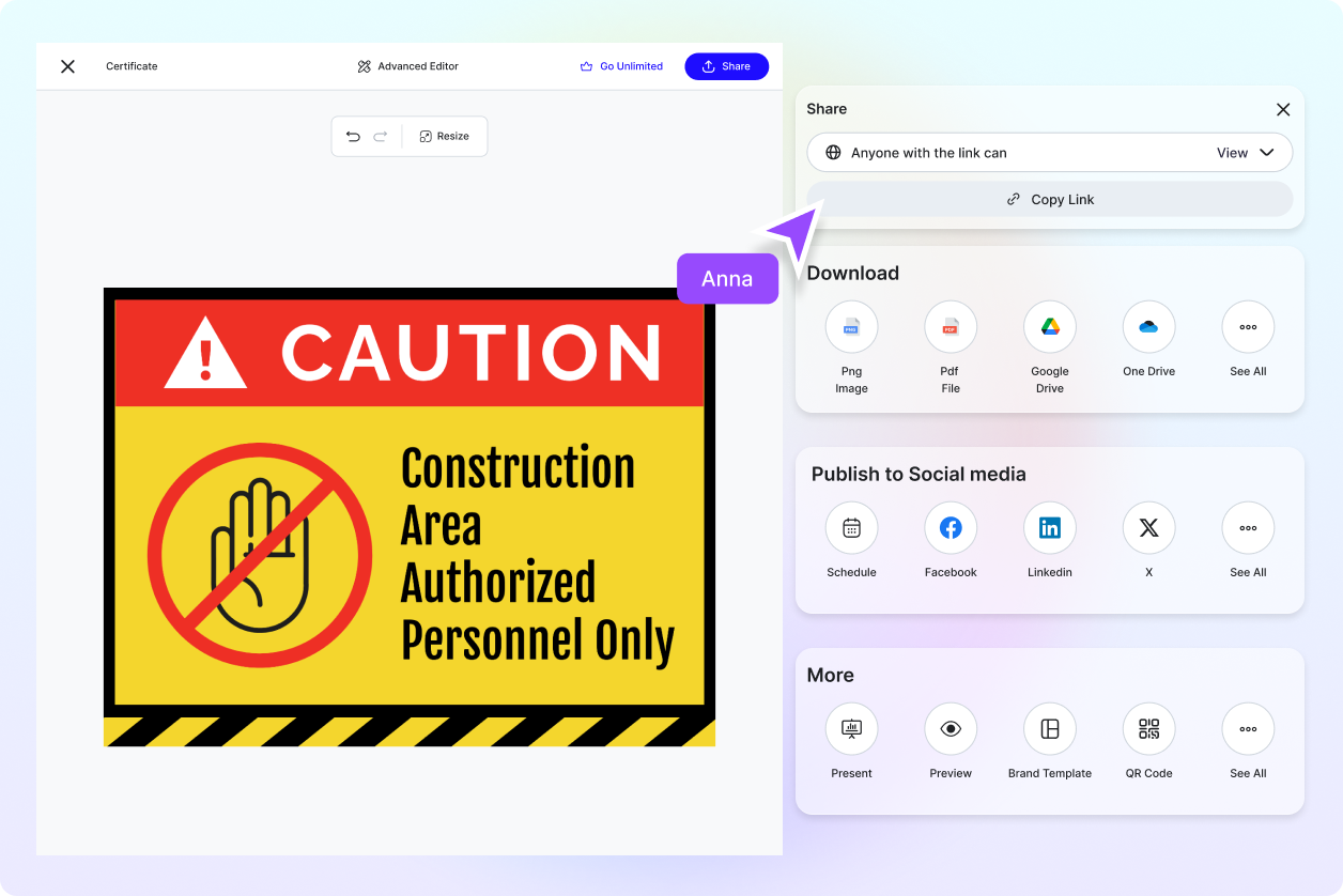 Free AI Sign Generator, Free Sign Maker Online