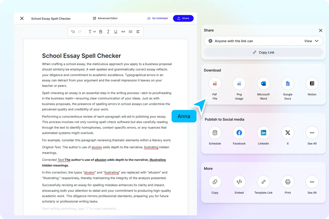 Free AI Spell Checker, Free Spell Checker Online