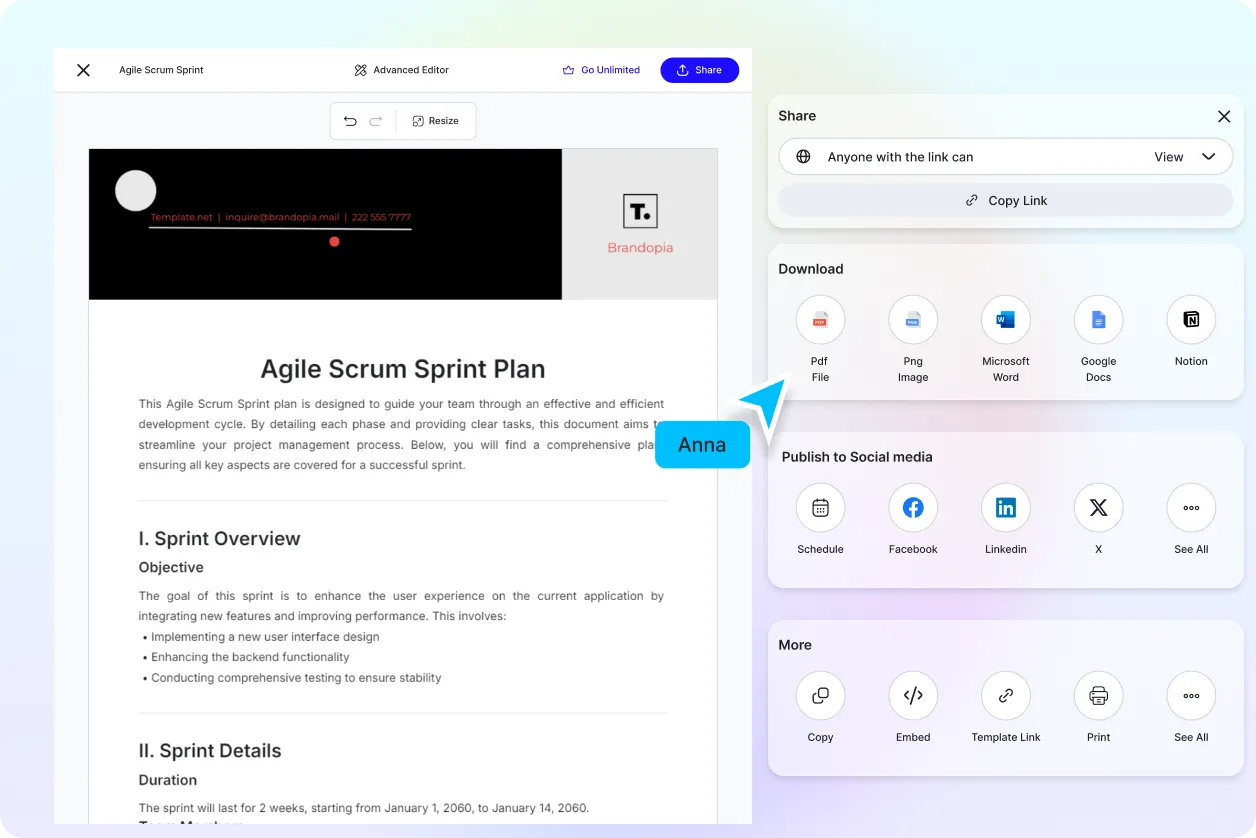 Free AI Sprint Generator, Free Sprint Plan Maker Online