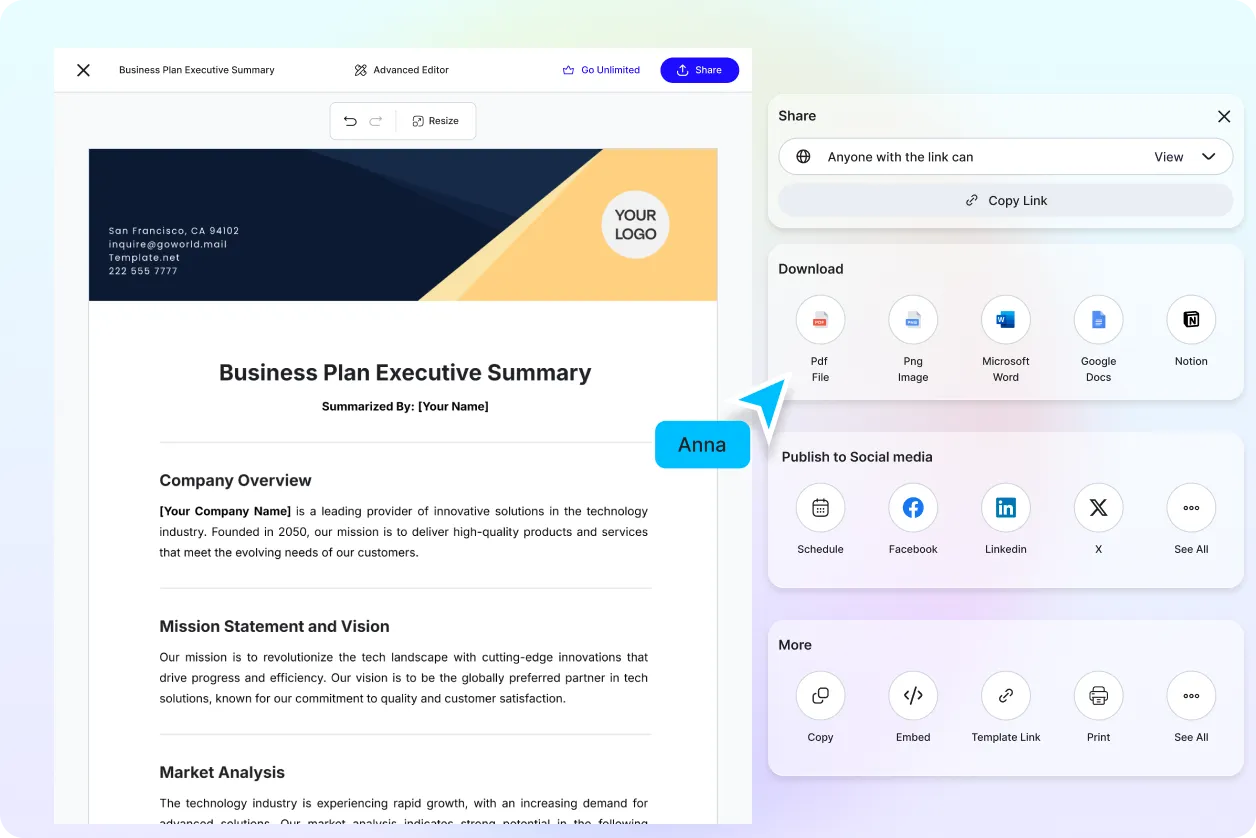 Free AI Executive Summary Generator, Free Executive Summary Maker Online