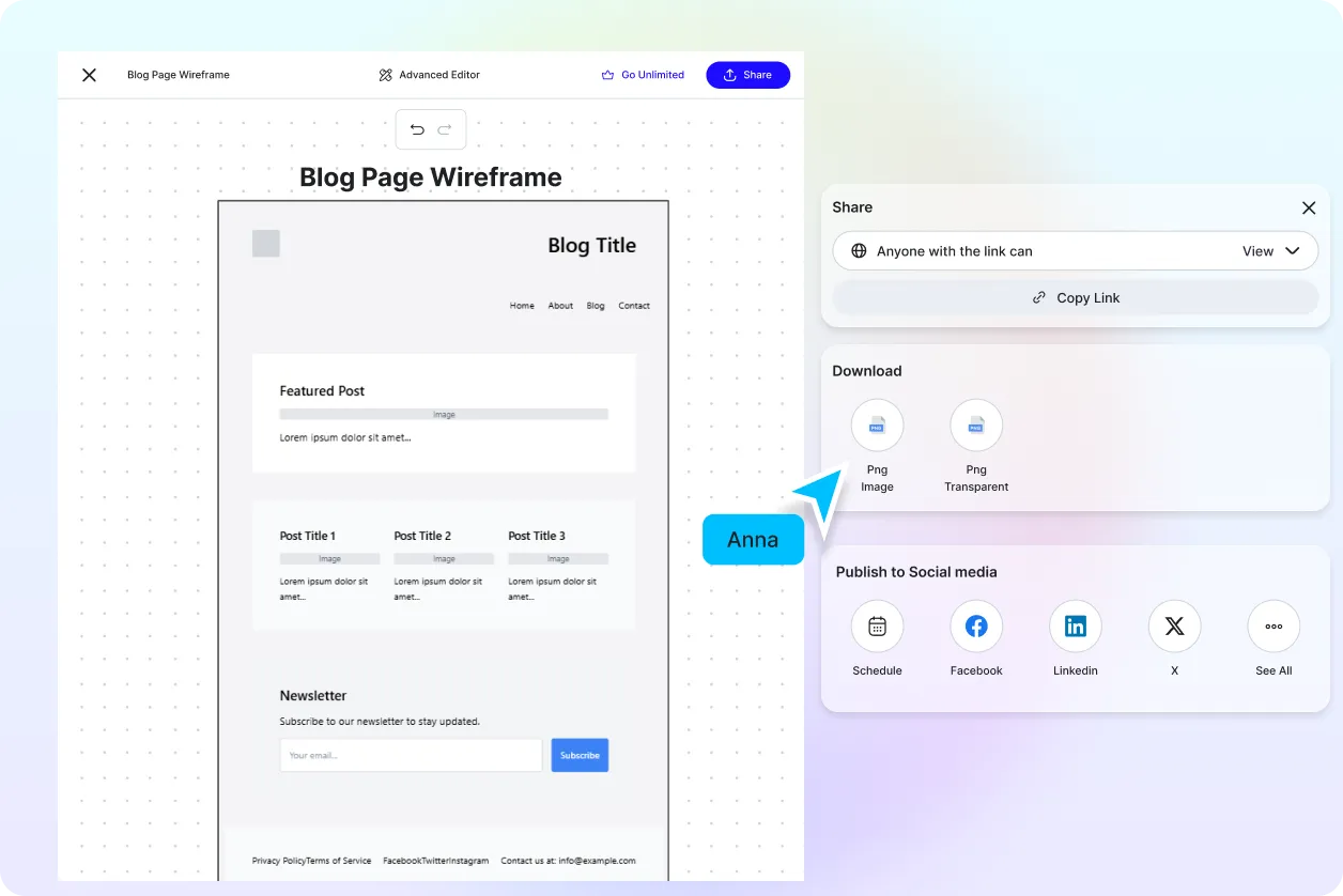 Free AI Wireframe Generator, Free AI Wireframe Maker Online