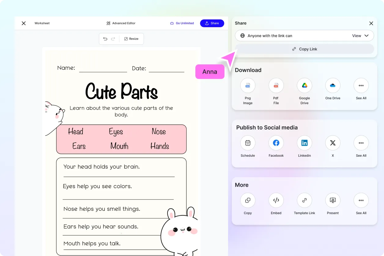 Free AI Worksheet Generator, Free Worksheet Maker Online