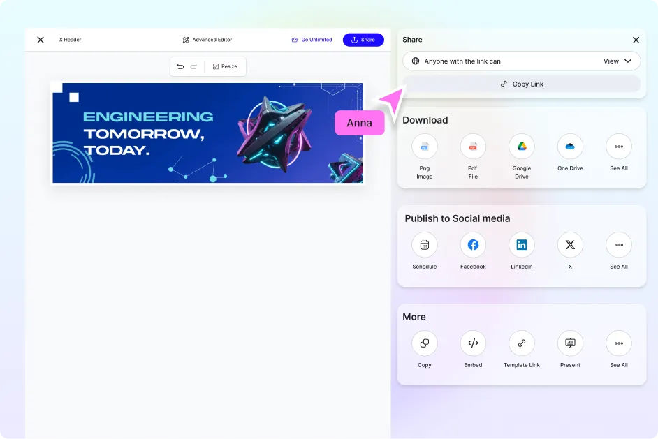 Free AI X Header Generator, Free X Header Maker Online