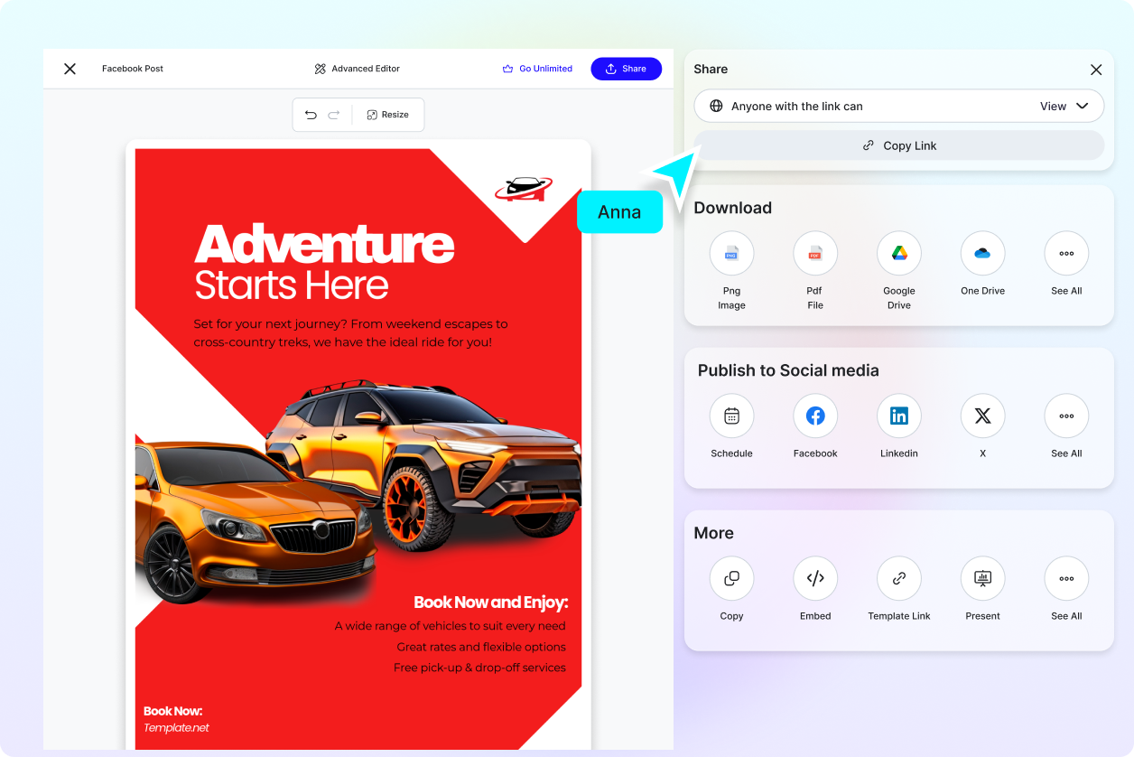 Free AI Social Media Post Maker Online