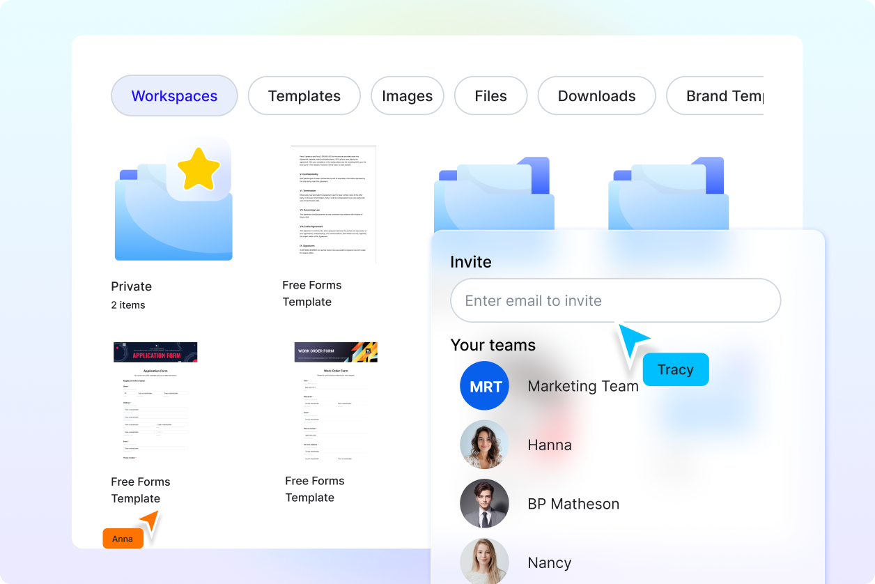 Free AI Form Builder, Free Editable Form Generator Online