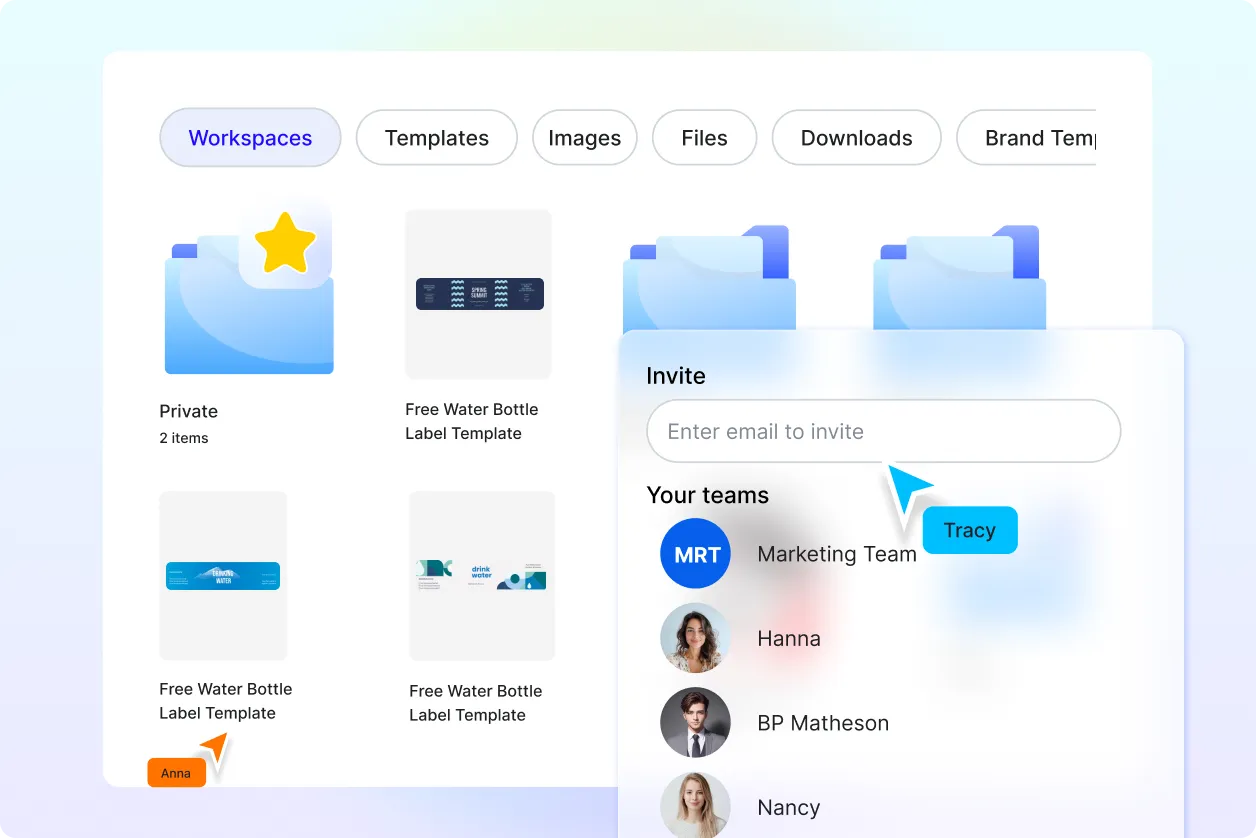 Free AI Water Bottle Label Generator, Free Water Bottle Label Maker Online