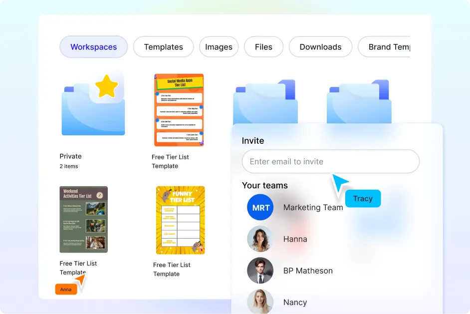 Free AI Tier List Generator, Free Tier List Maker Online
