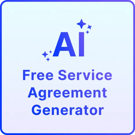 Free AI Service Agreement Generator, Free Service Agreement Maker Online Free AI Service Agreement Generator, Free Service Agreement Maker Online
