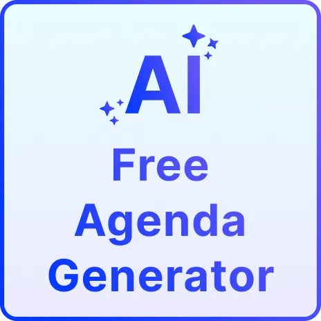 Free AI Agenda Generator, Free Agenda Maker Online Free AI Agenda Generator, Free Agenda Maker Online