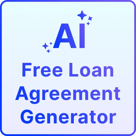 Free AI Loan Agreement Generator, Free Loan Agreement Maker Online
