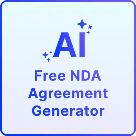 Free AI Non Disclosure Agreement Generator, Free NDA Maker [ No Signup ]