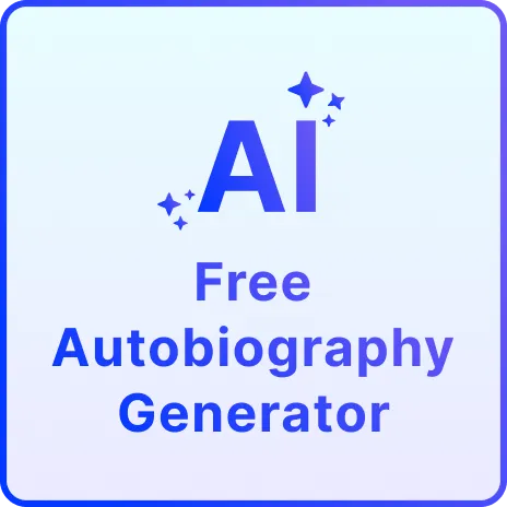 Free AI Autobiography Generator, Free Autobiography Maker Online	