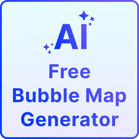 Free AI Bubble Map Generator, Free AI Bubble Map Maker Online