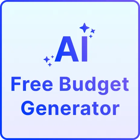 Free AI Budget Generator, Free Budget Maker Online