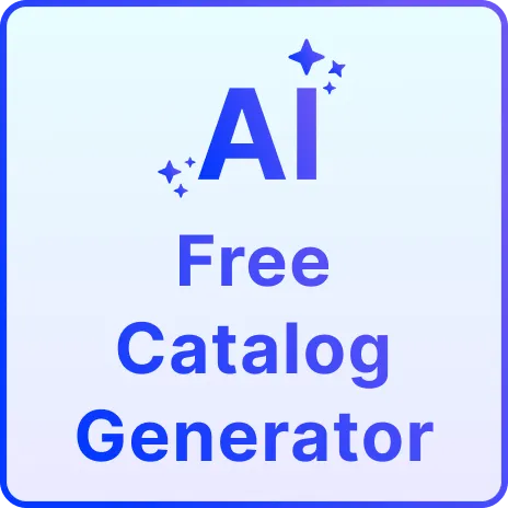 Free AI Catalog Generator, Free Catalog Maker Online Free AI Catalog Generator, Free Catalog Maker Online