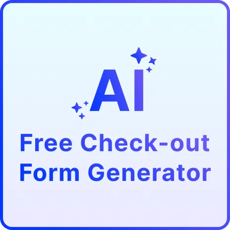 Free AI Check Out Form Generator, Free Checkout Form Maker Online Free AI Check Out Form Generator, Free Checkout Form Maker Online